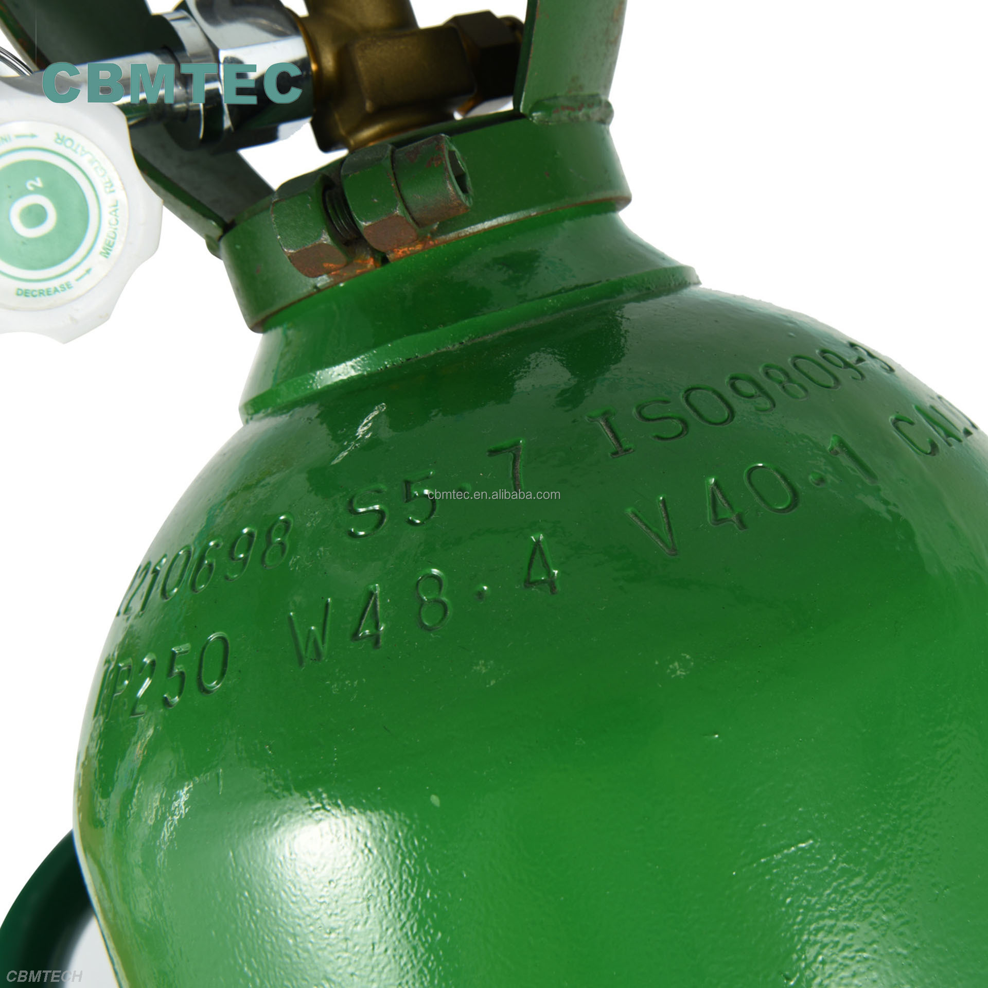 10L High Pressure Oxygen Cylinders with Valve Guards